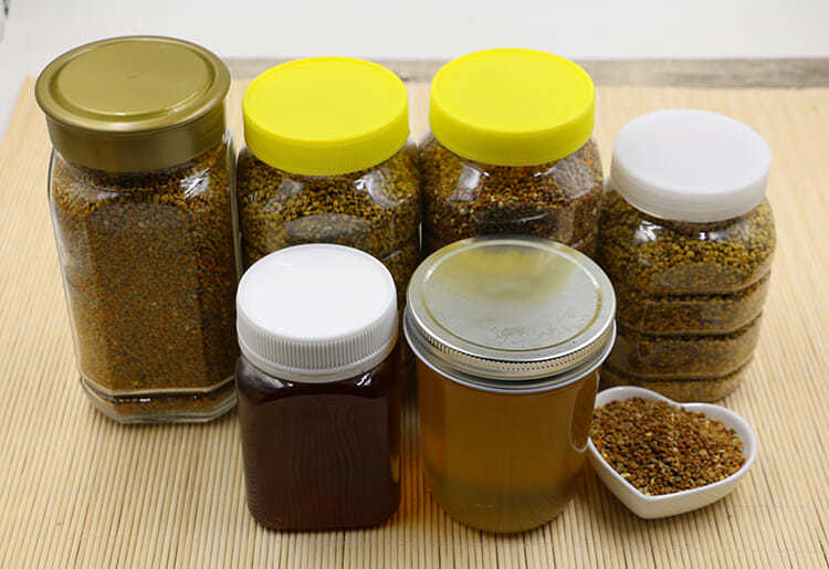 默认长白山野生黄菠萝树花粉天然黄柏花粉蜜蜂花粉500g瓶