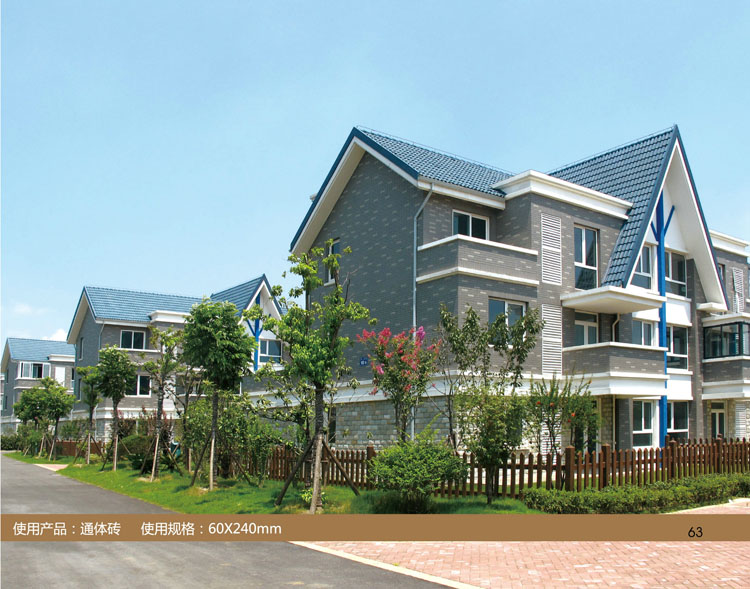 佛山外墙砖瓷砖墙砖别墅劈开砖通体砖仿古砖60240乡村室外砖