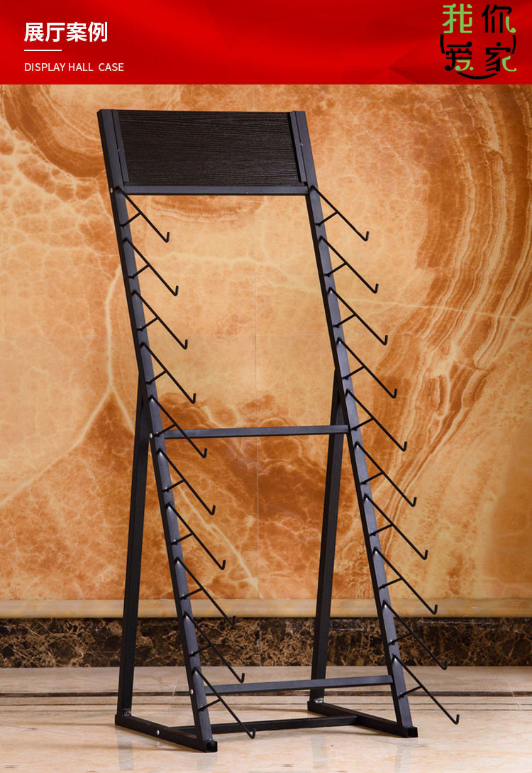木地板展示架瓷砖展架陶瓷展示架腰线条架子墙砖样品地板架子