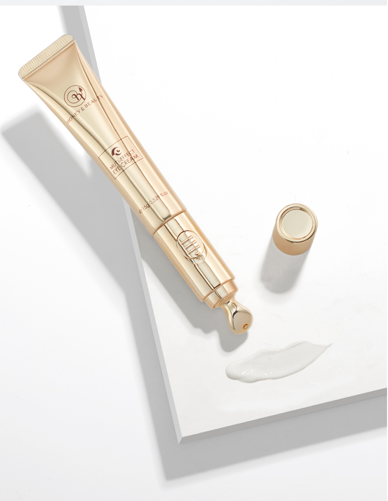 透蜜多效修护按摩眼霜15g支淡化细纹黑眼圈眼袋提拉紧致补水保湿女