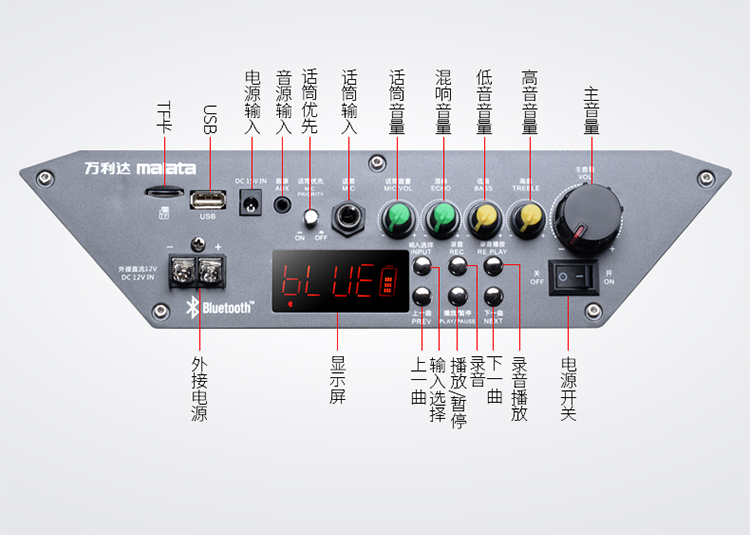 【万利达(malata)时尚迷你/组合音响m 9017b】 万利达(malata)l12b