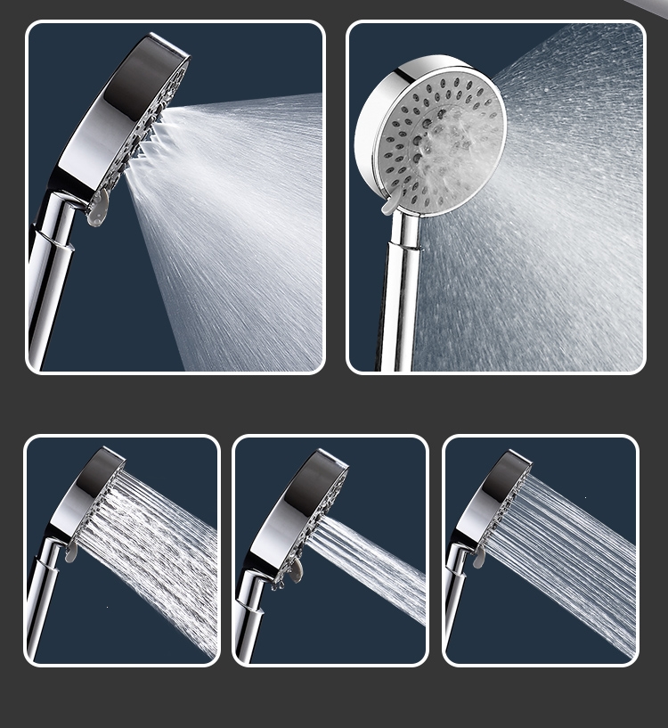 知渡浴室淋浴花洒喷头大出水量花伞增压洗澡水龙头沐浴浴霸莲蓬头套装