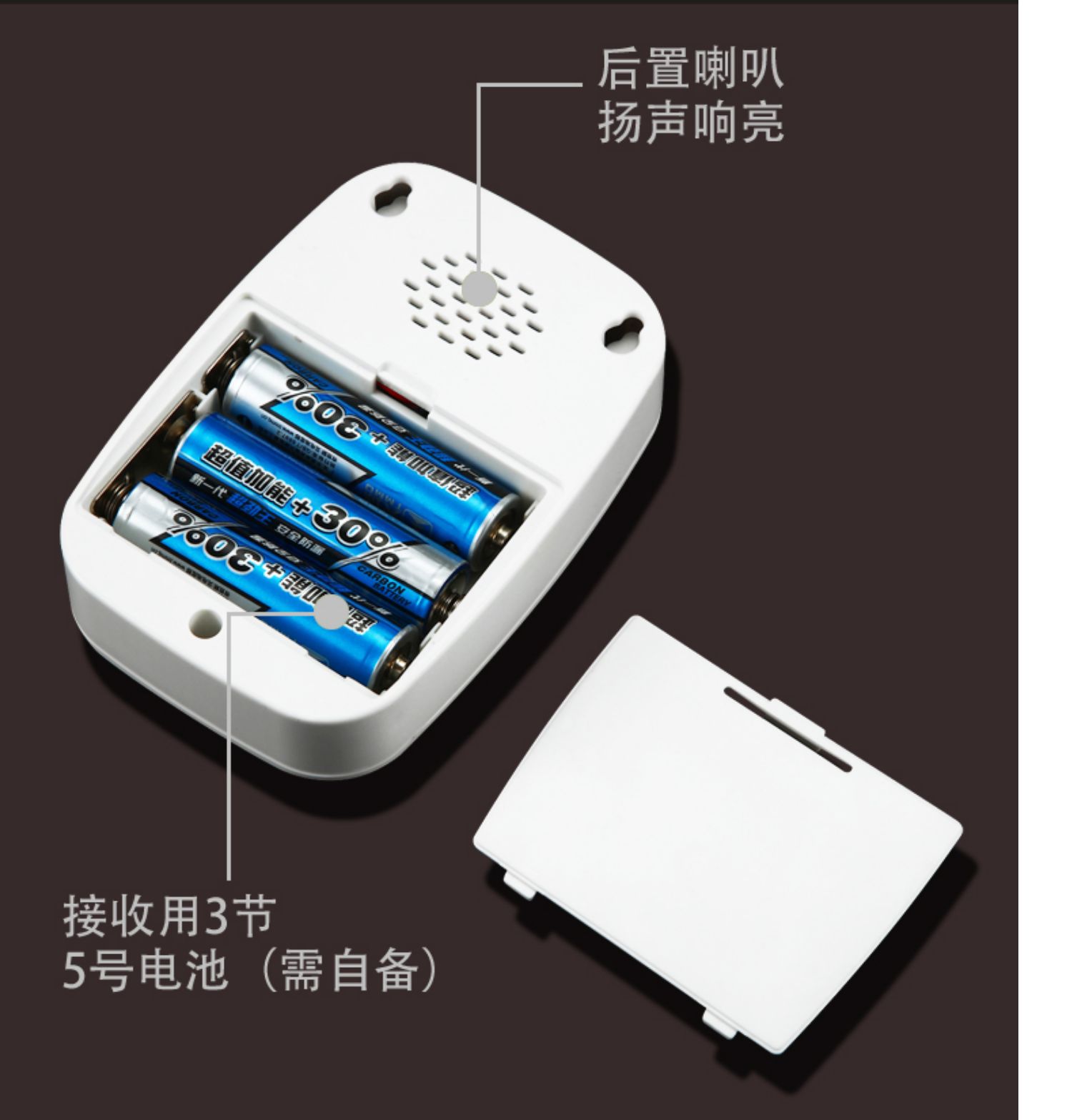 电池专用款直流远距离门铃无线家用遥控一拖二老人病人门钟呼叫器