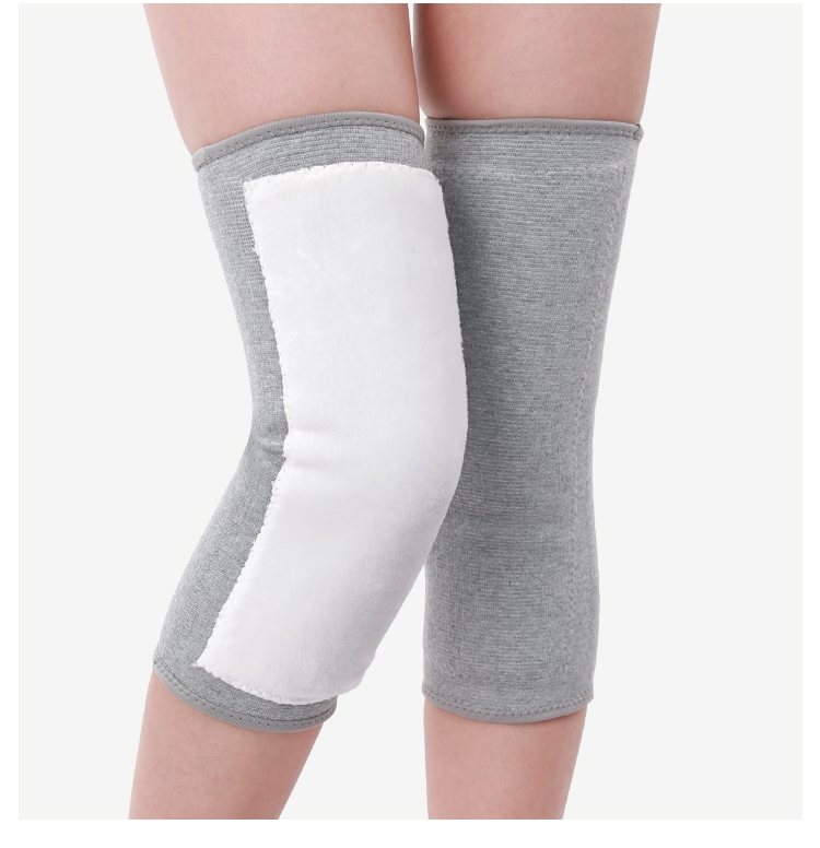 护膝盖套保暖老寒腿中老年人女士男闪电客关节加厚炎防寒冬季加绒护