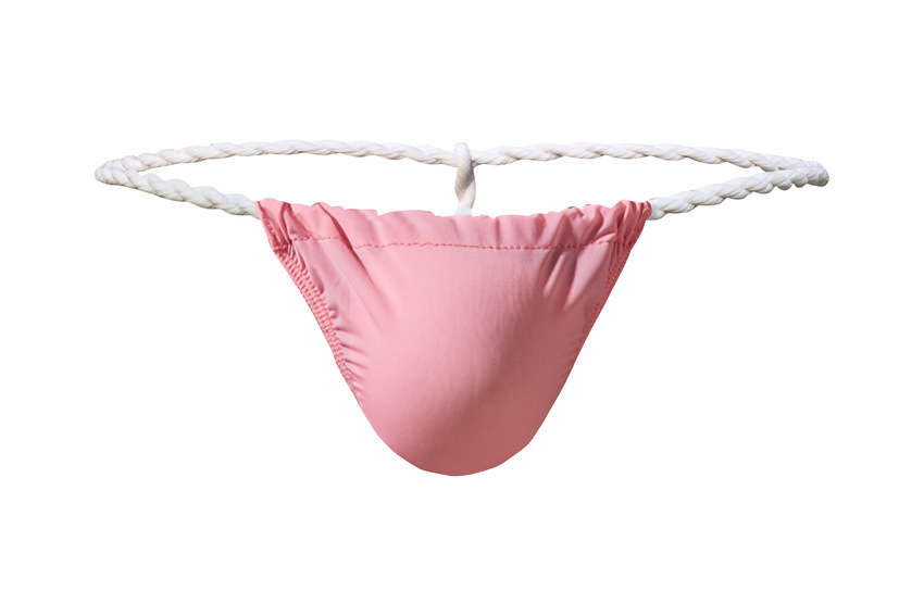 勃尊新款 绑绳超薄透视男士内裤性感丁字裤相扑裤 卓思哲