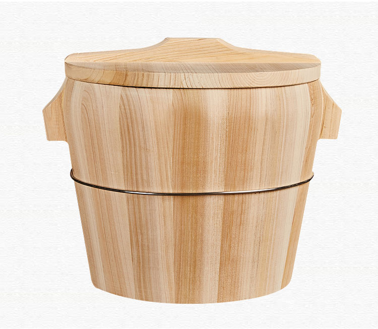 [蒸食膳]蒸饭木桶杉木蒸米饭桶手工木制木桶饭蒸笼蒸屉蒸格蒸锅 好养