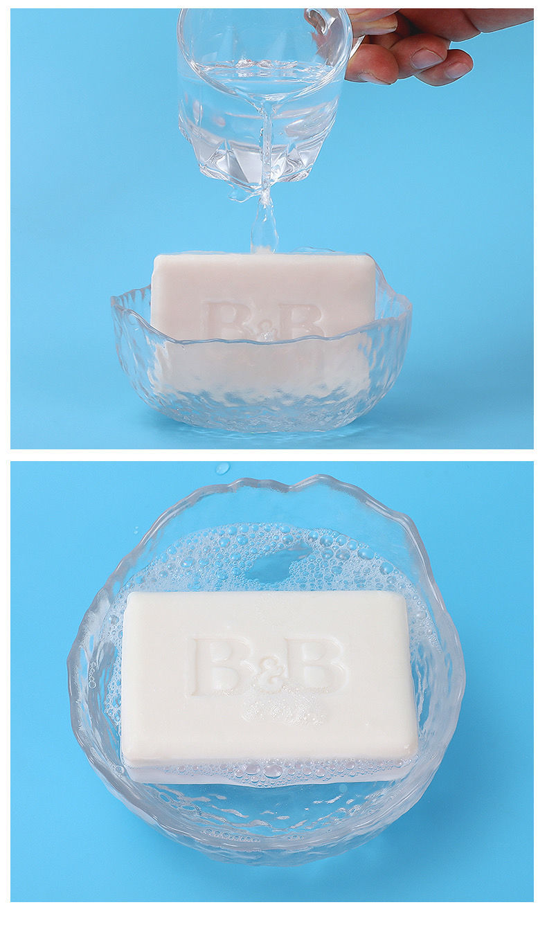 保宁皂12块婴儿洗衣皂200g12洋槐甘菊香型宝宝bb皂甘菊6块洋槐6块