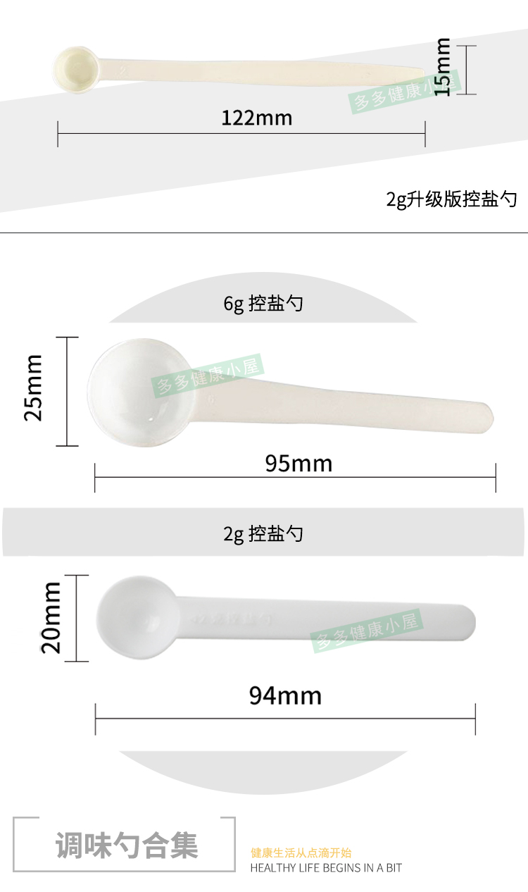 量勺对照表 盐图片