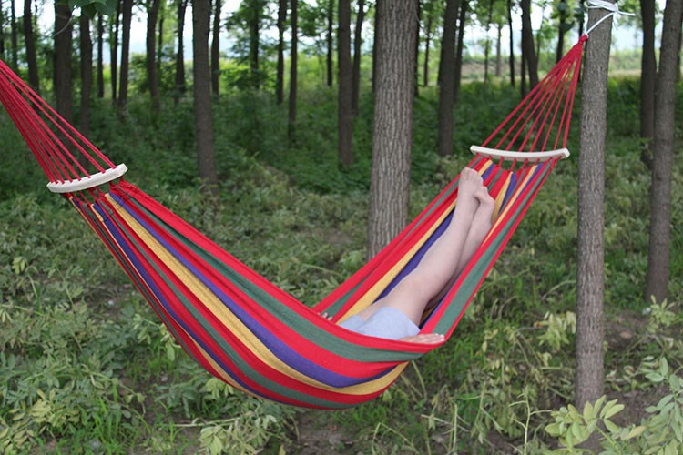 苏宁严选吊床宿舍树小孩户外吊椅睡绳床大学儿童成人千秋荡秋千室内