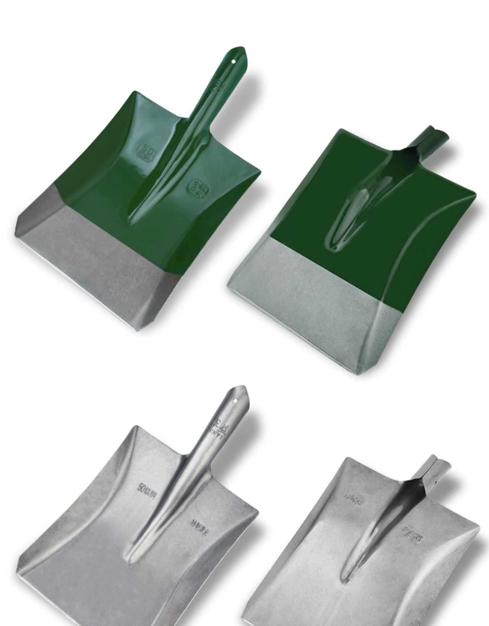 户外军印农用大锹铁铲多功能兵工铲锰钢锹铁锹钢锹铲园林园艺工具jing