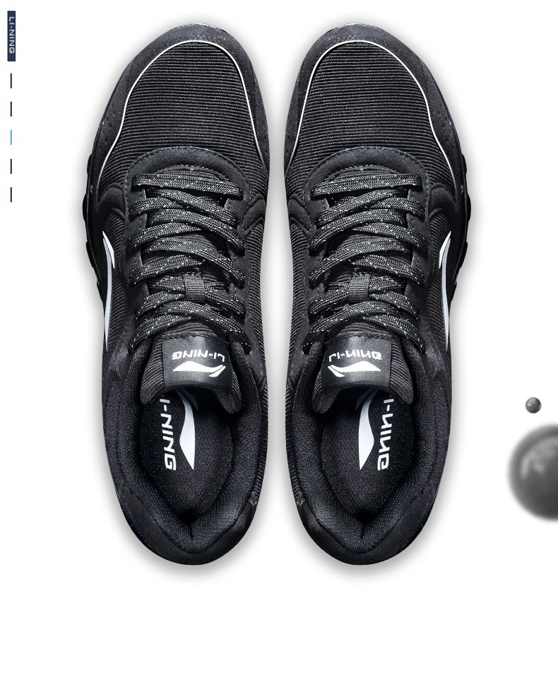 李宁(li-ning)训练鞋 李宁跑步鞋男鞋新款耐磨防滑保暖越野户外旅游鞋