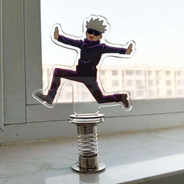 咒术回战五条悟5条5摇摇亚克力摆件二次元动漫立牌 狗卷棘 两边有保护