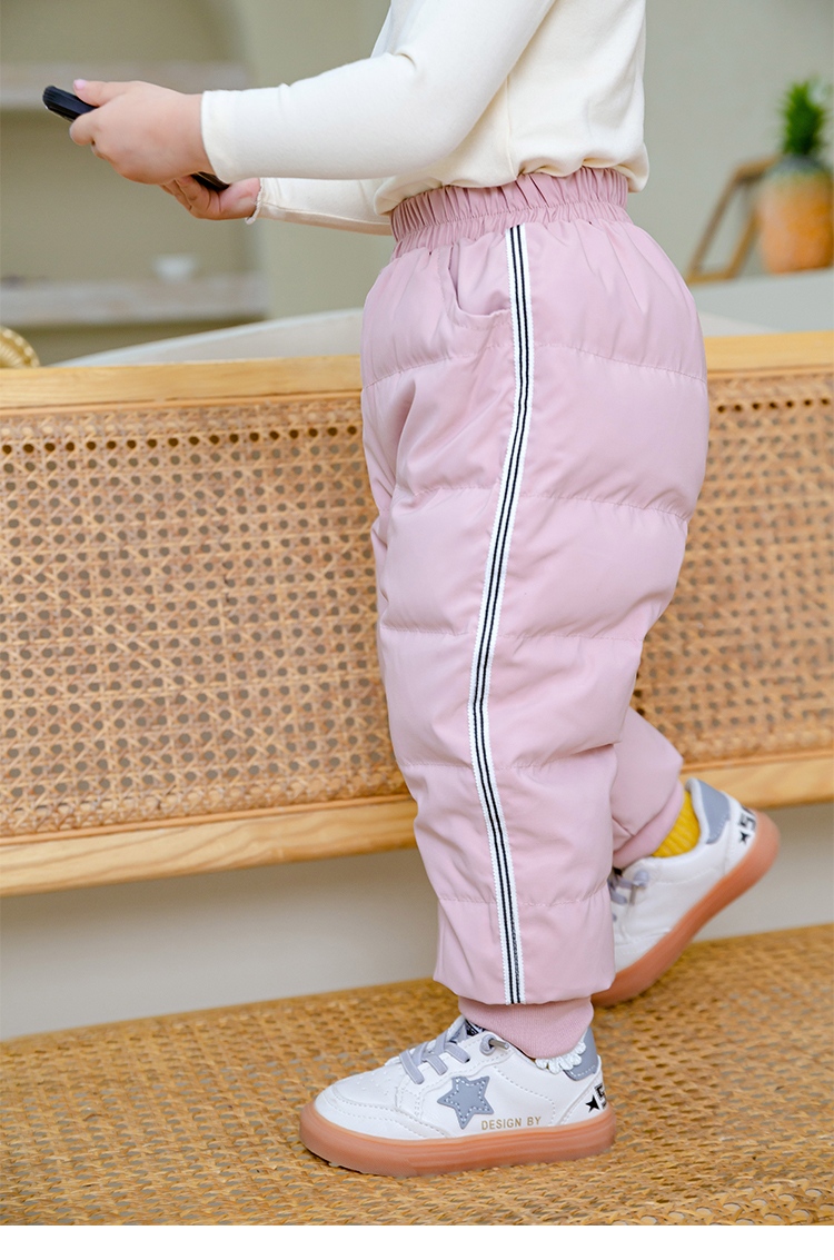 乐卉[反季清仓]同款小孩子冬天穿的儿童羽绒裤女童男童女童外穿加厚