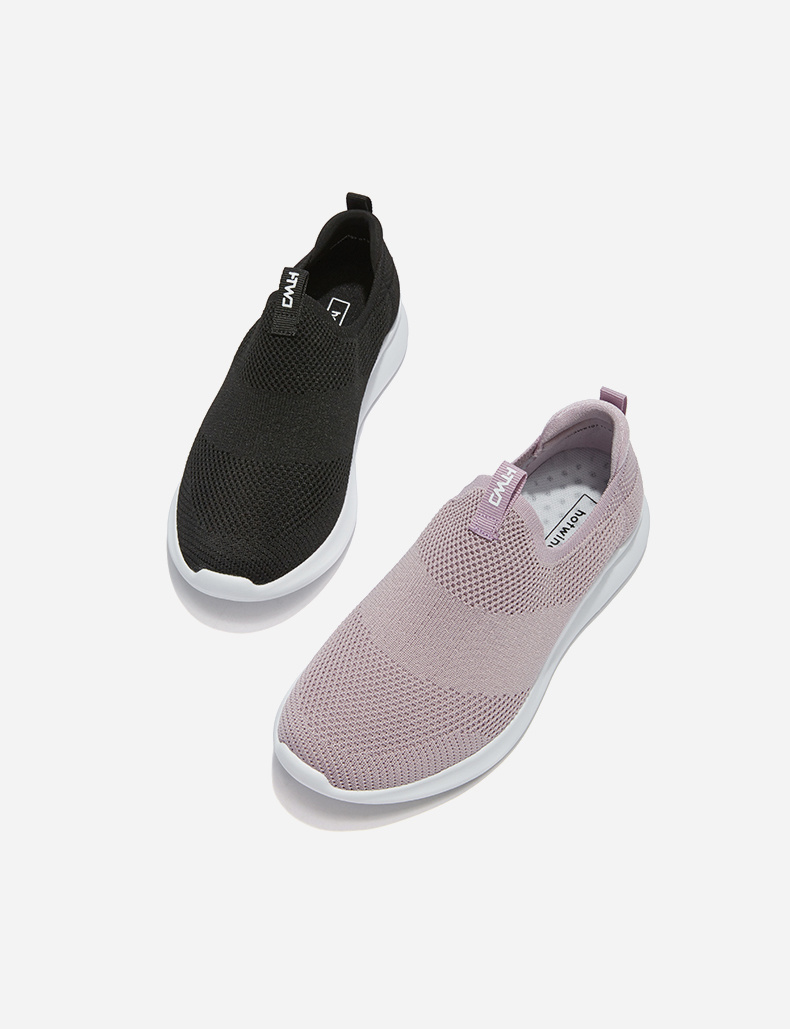 热风hotwind春季一脚套女士休闲鞋圆头深口布鞋h23w9107