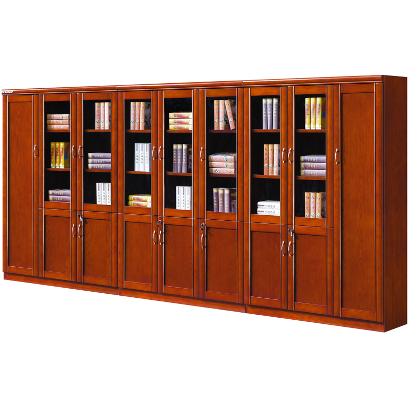 梦强木质三门文件柜档案柜 mq-0952三门左