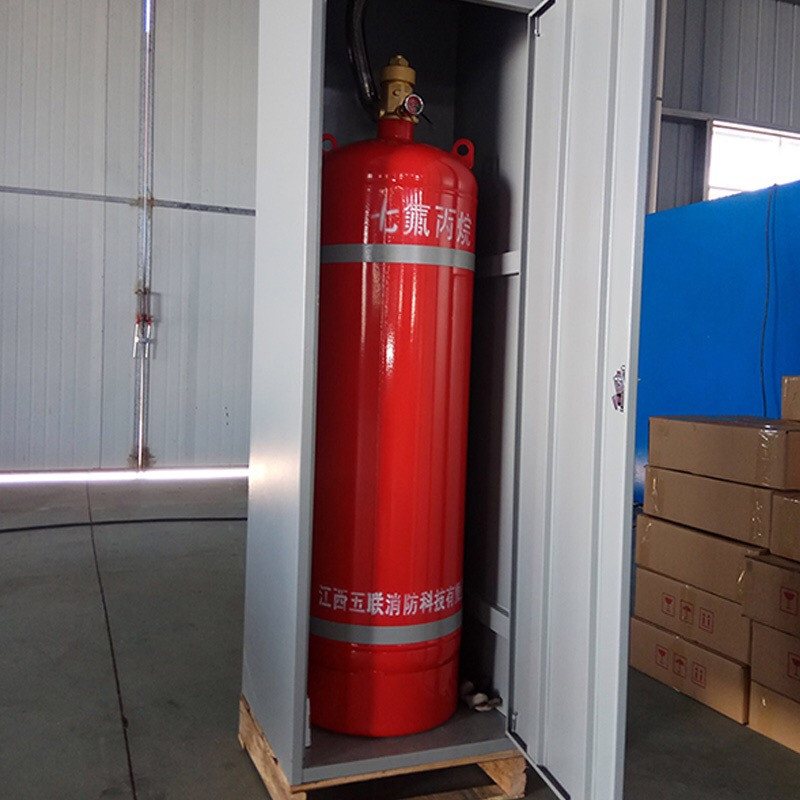 【援邦劳保安防qfbw】 援邦柜式40l七氟丙烷 无管网灭火装置 单柜 q