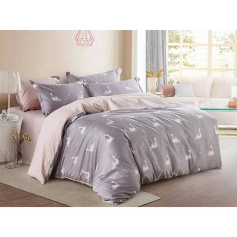 维科家纺全棉活性床上用品家纺四件套天鹅舞单位件