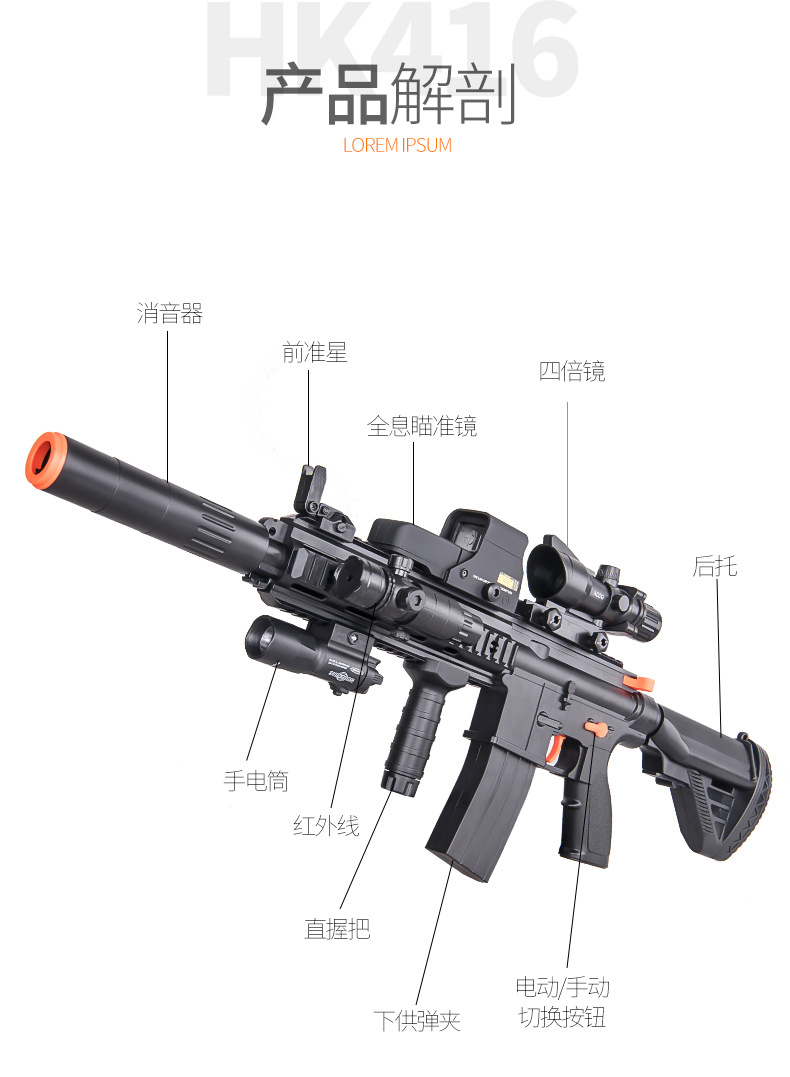 m416设计图带尺寸图片