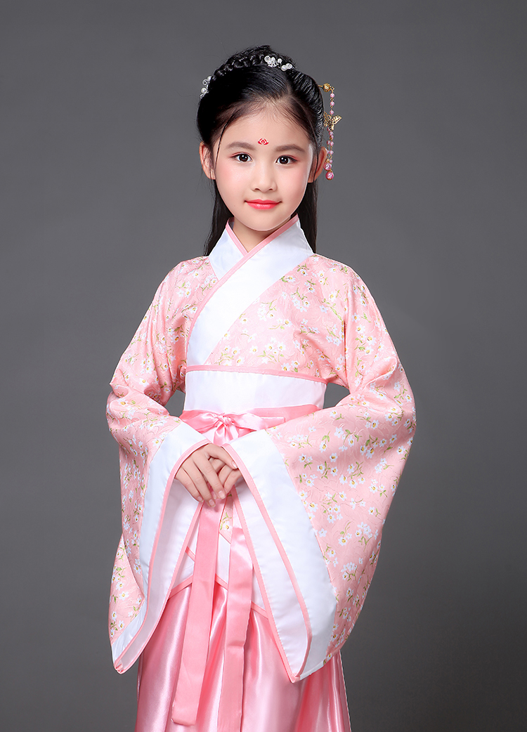 六一儿童古装唐装女童古装仙女装表演服古代公主古筝汉服贵妃服装