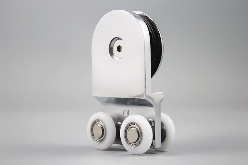 定做 淋浴房滑轮 浴室玻璃移门吊轮 推拉门吊轮吊滑卫生间玻璃移门