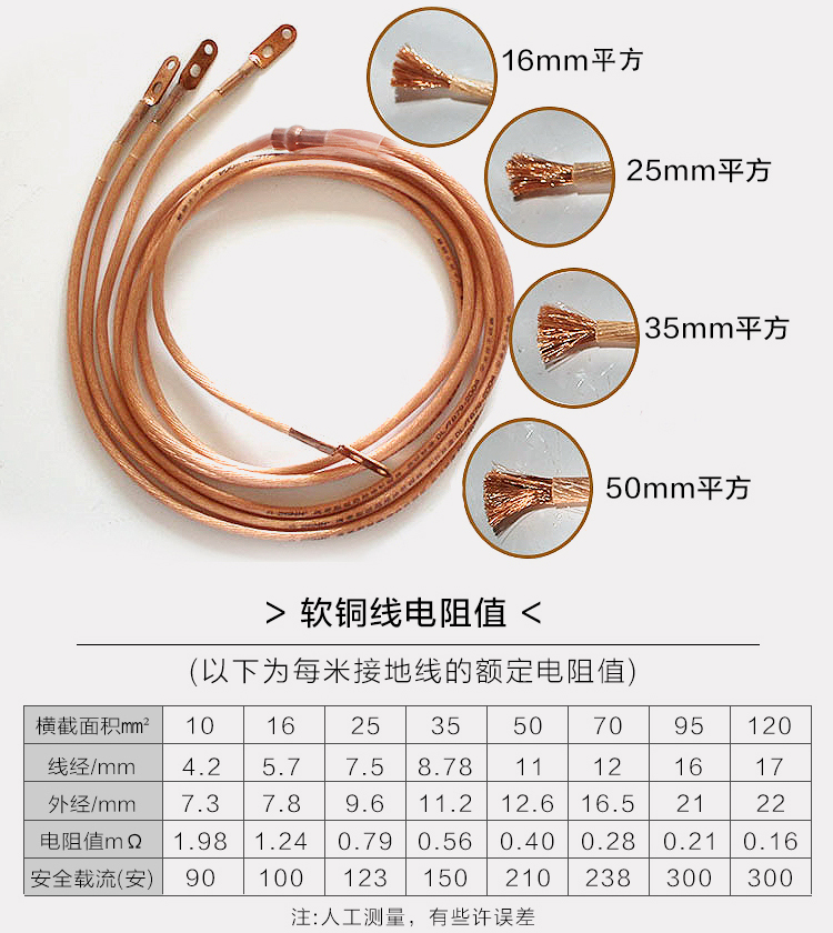 纯国标电焊机线电缆焊把线16253550平方焊线焊机线