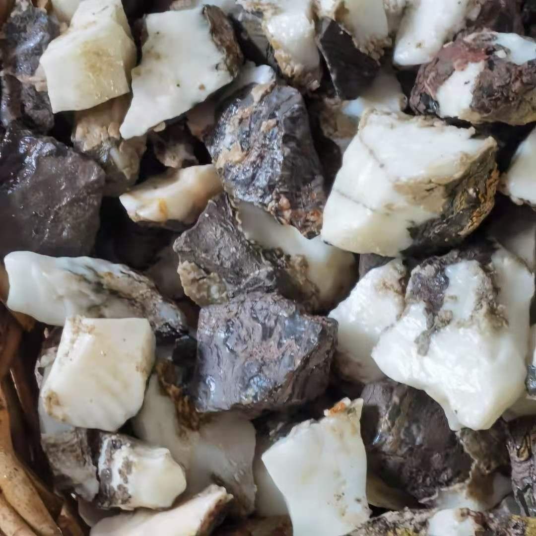 《奇石灵璧石白灵石一级玉石雕刻料玉石原石案头办公