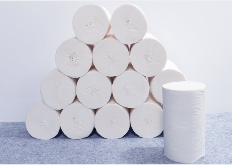 卫生纸家用酒店宾馆无芯卷纸巾加厚21卷原生纯木浆大卷纸4层21卷竹浆