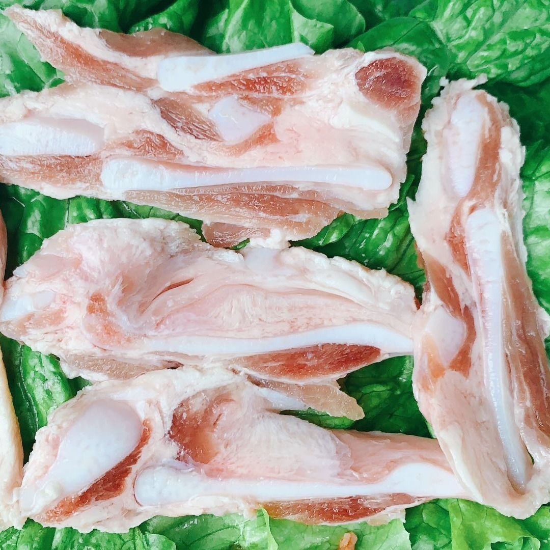 博多客猪肉 新鲜猪脆骨肉活杀猪软骨丝猪肉猪排骨月牙骨涮肉烤肉烧烤