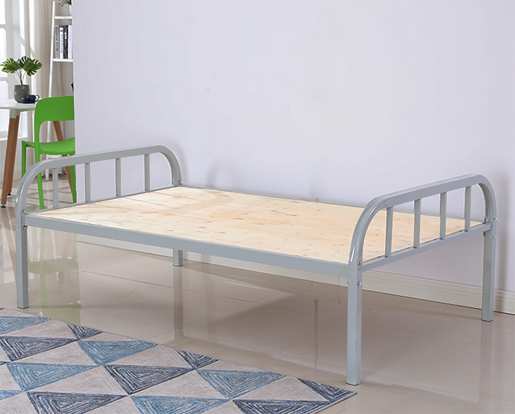 2米铁床员工宿舍床学生单层架子床阿斯卡利(ascari)简易家用单人床