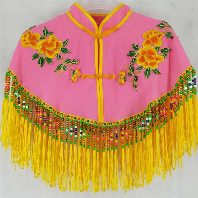 扭大秧歌服披肩女新款舞蹈服装戏曲肩演出配饰戏剧用品道具