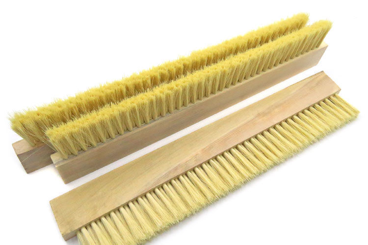 长毛软毛排刷50公分长黄丝大软刷子加大加长加密清洁面粉机械刷子50