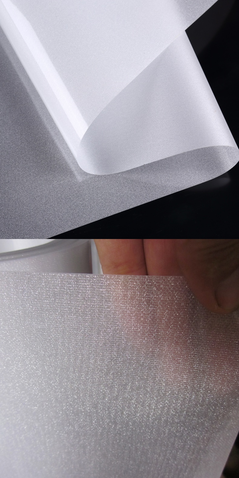 高透光纸灯罩材料pvc膜满天星防水阻燃薄款吊顶花格帖纸 白色0.