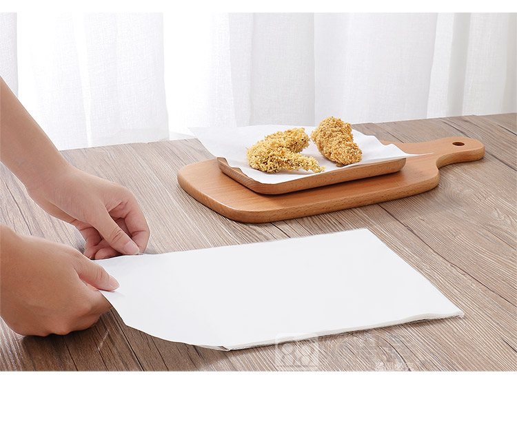 家用烘焙吸油纸厨房婴儿食品油脂过滤纸油炸食物专用垫纸jingping加厚