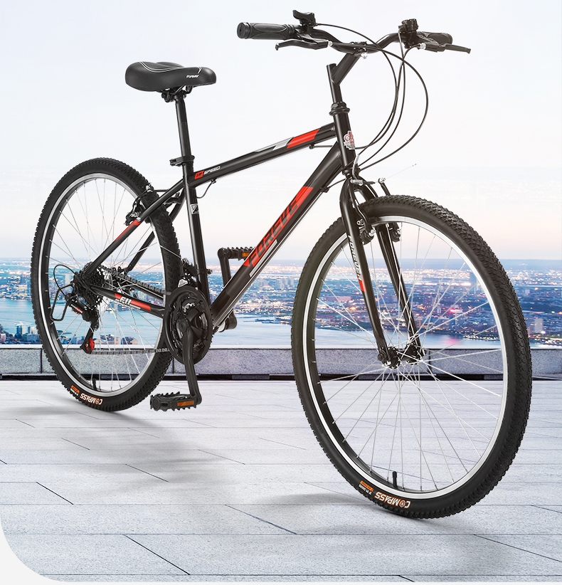 2021新款永久牌山地自行车男士越野女大人上班骑初中学生通勤单车