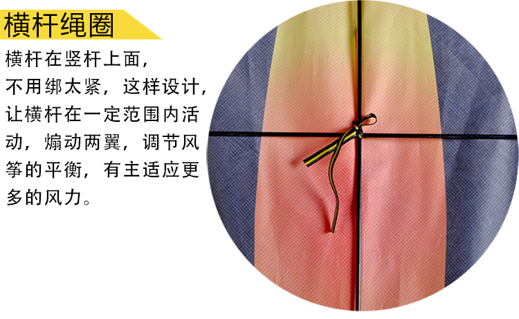 三角形风筝怎么绑线图片