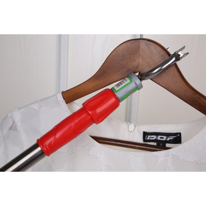 不锈钢衣叉杆伸缩衣叉撑衣叉挑衣杆取挂衣叉头挑杆凉晾晒衣服叉子