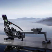 麦瑞克MERACH手动磁控单轨划船机150kg承重全身塑身美体通用款MR-R26