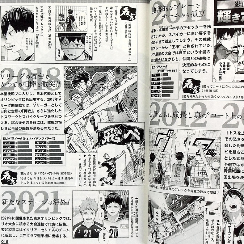 排球少年卡漫公式资料终极指导书排球极日文原版ハイキュー ファイナルガイドブック排球極 B14sus 古舘春一著 摘要书评在线阅读 苏宁易购图书