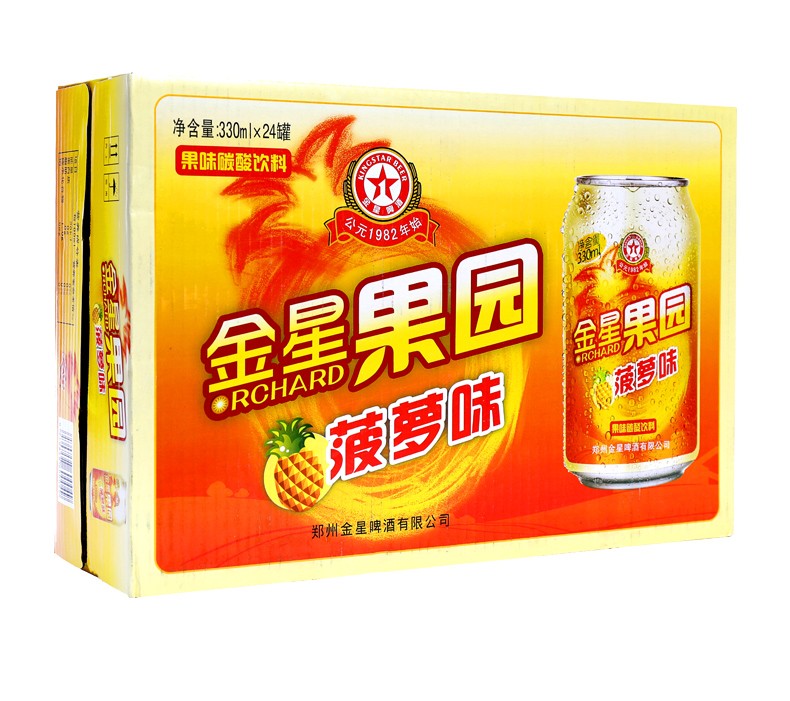 国产国产/进口黄啤类别金星品牌主体包装清单金星果园x24包装清单注意