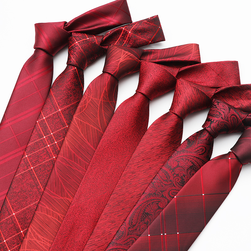 new lake领带/领结1 new lake红领带结婚新郎婚礼男伴郎正装男士西装