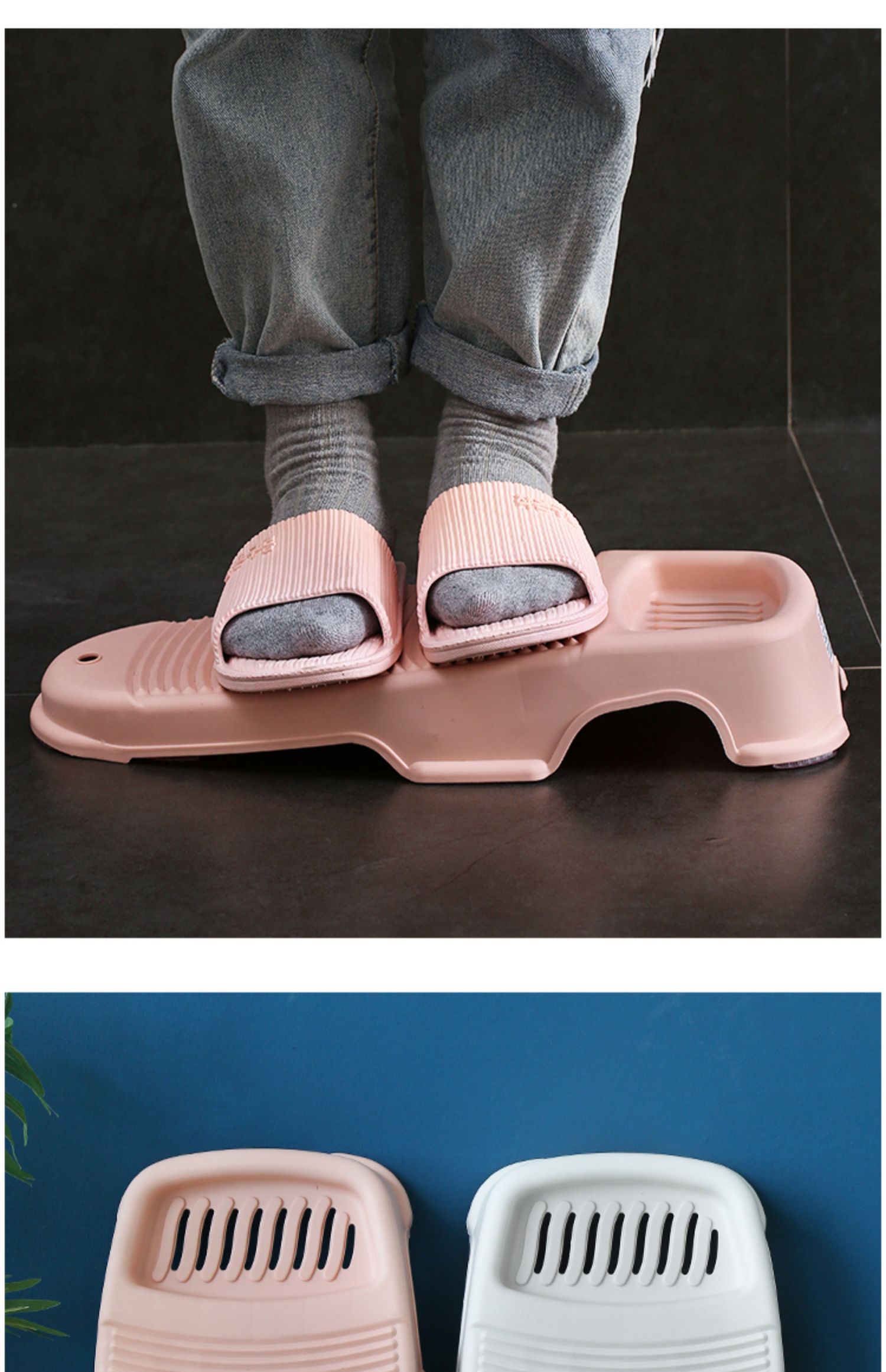 御蓝锦搓衣板家用老式洗衣板实木创意跪用惩罚送男朋友大小号宿舍洗衣