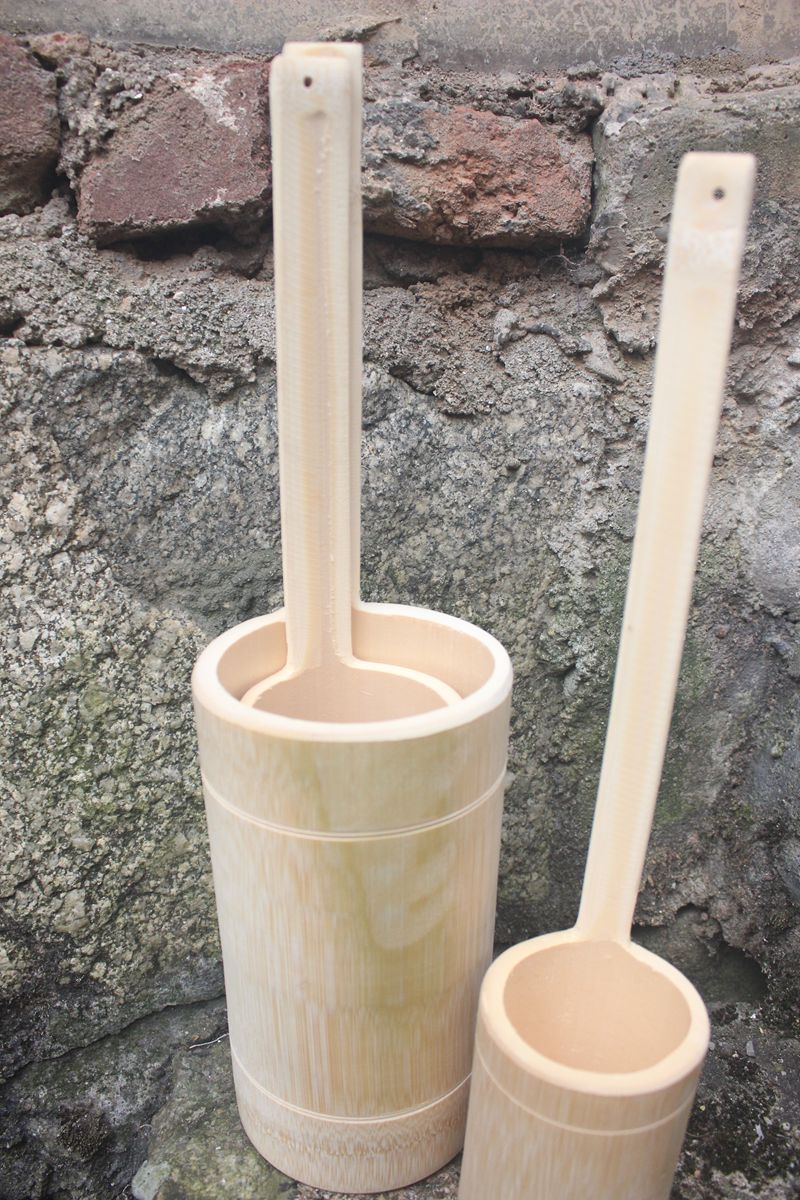 天然无油漆竹制打酒提子打酒器酒提勺酒提子酒吊子盛酒器酒具半斤