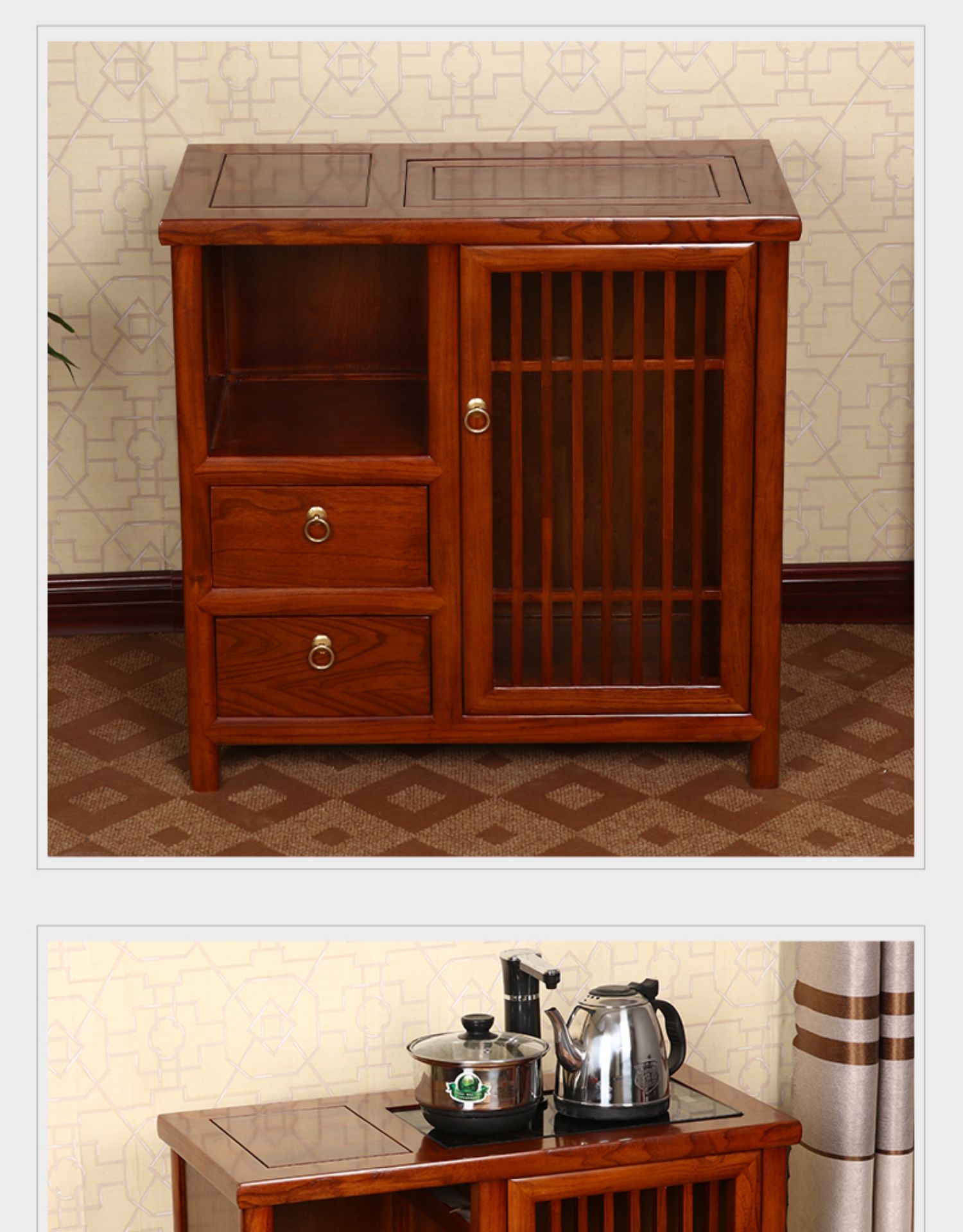 晓梦雅(xiaomengya)餐边柜xx007 茶水柜茶柜实木客