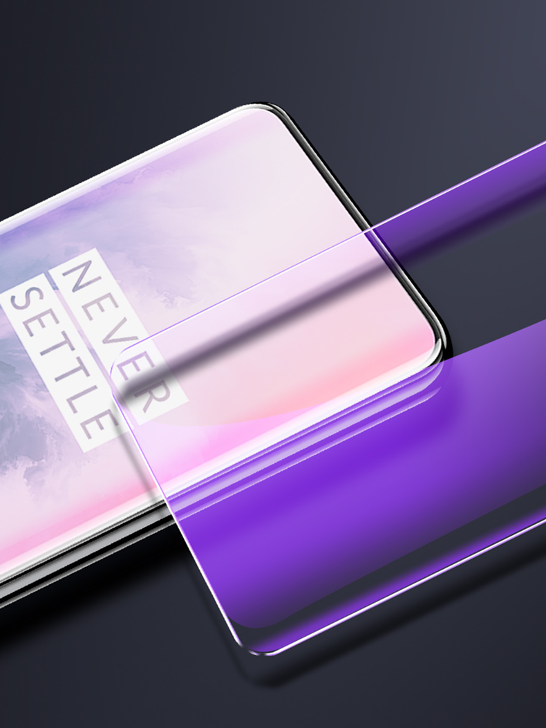 超级新品 一加8pro钢化膜液态8纳米膜1 7pro热弯膜一加7pro曲面全屏