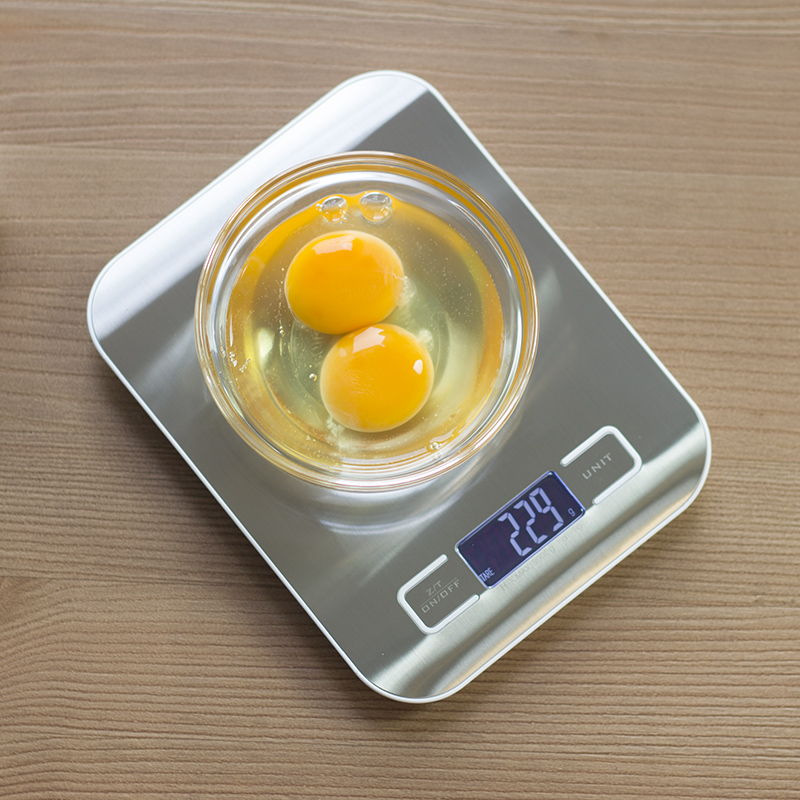 厨房电子秤克称重家用烘焙食物珠宝迷你烘焙小天平小电子称带托盘厨房