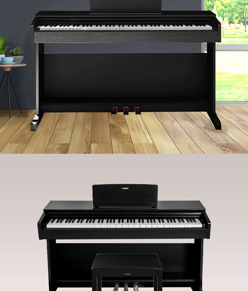 雅马哈yamaha印尼进口电钢琴ydp144164103家用立式重锤88键电子钢琴