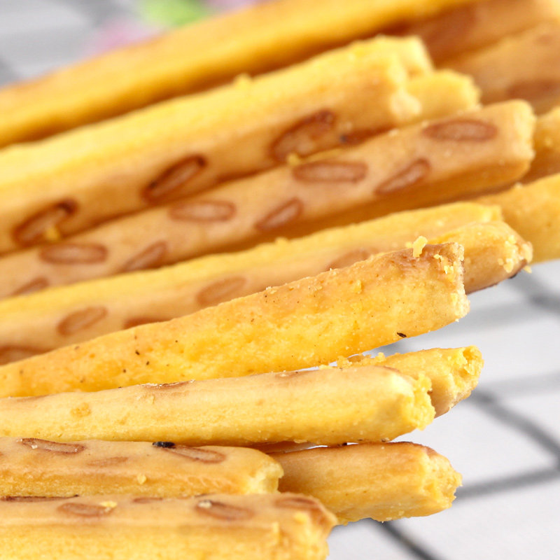 格力高百醇百奇百力滋注心饼干棒微辣虾味抹茶点心零食大礼包白脱味