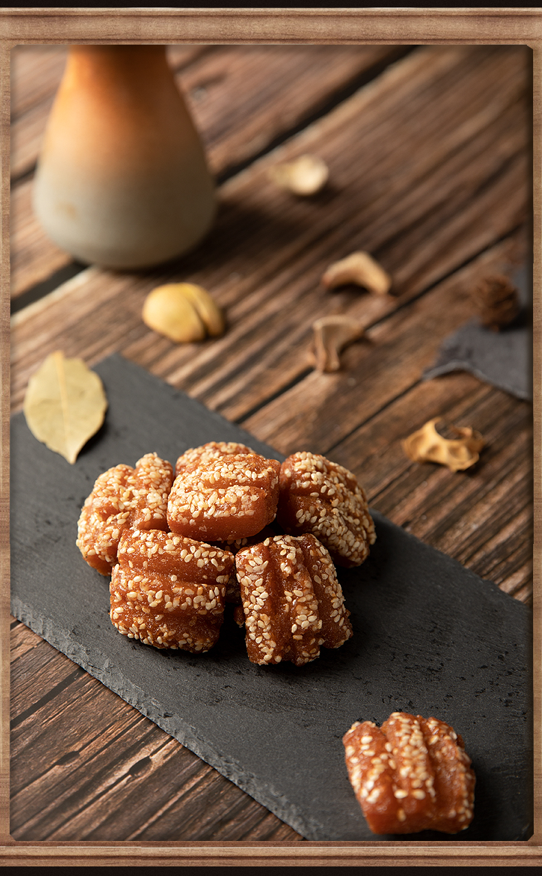 中华特色泰安馆日月坊蜜三刀500g2袋装传统零食糕点小吃点心山东特产