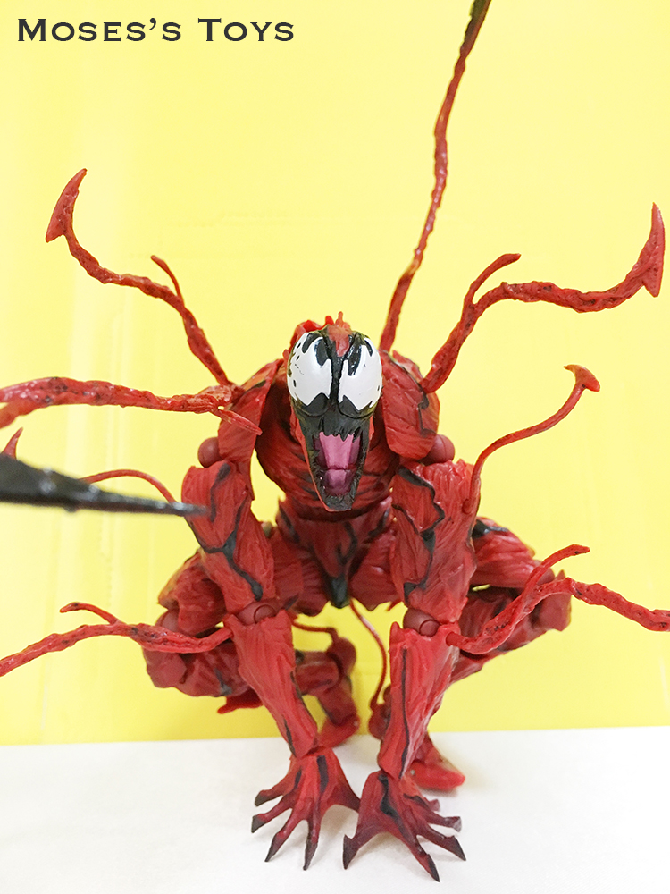 莫叔叔的玩物国产海洋堂山口式手办毒液祖国版漫威模型玩具19约16cm带