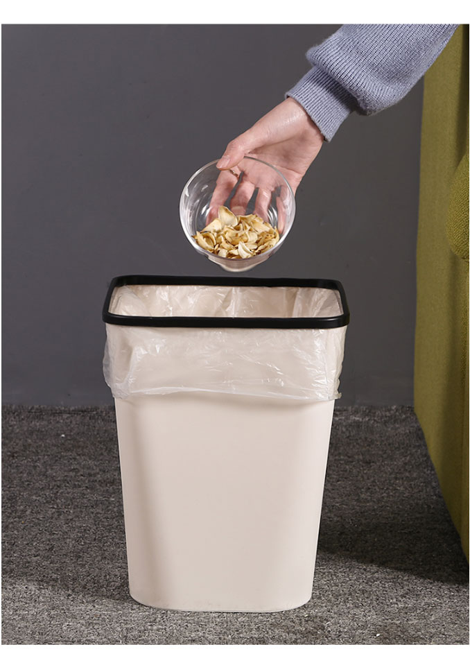 简约现代生活日用家居百货垃圾桶家用客厅创意简约简易拉圾筒大厕所